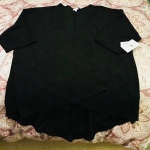 Solid black Lula Roe Lindsay